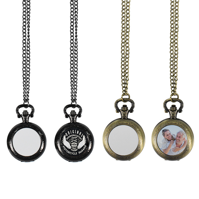 Vintage Fashion Enthusiasts - Klassieke vintage metalen zakhorloge hanger ketting