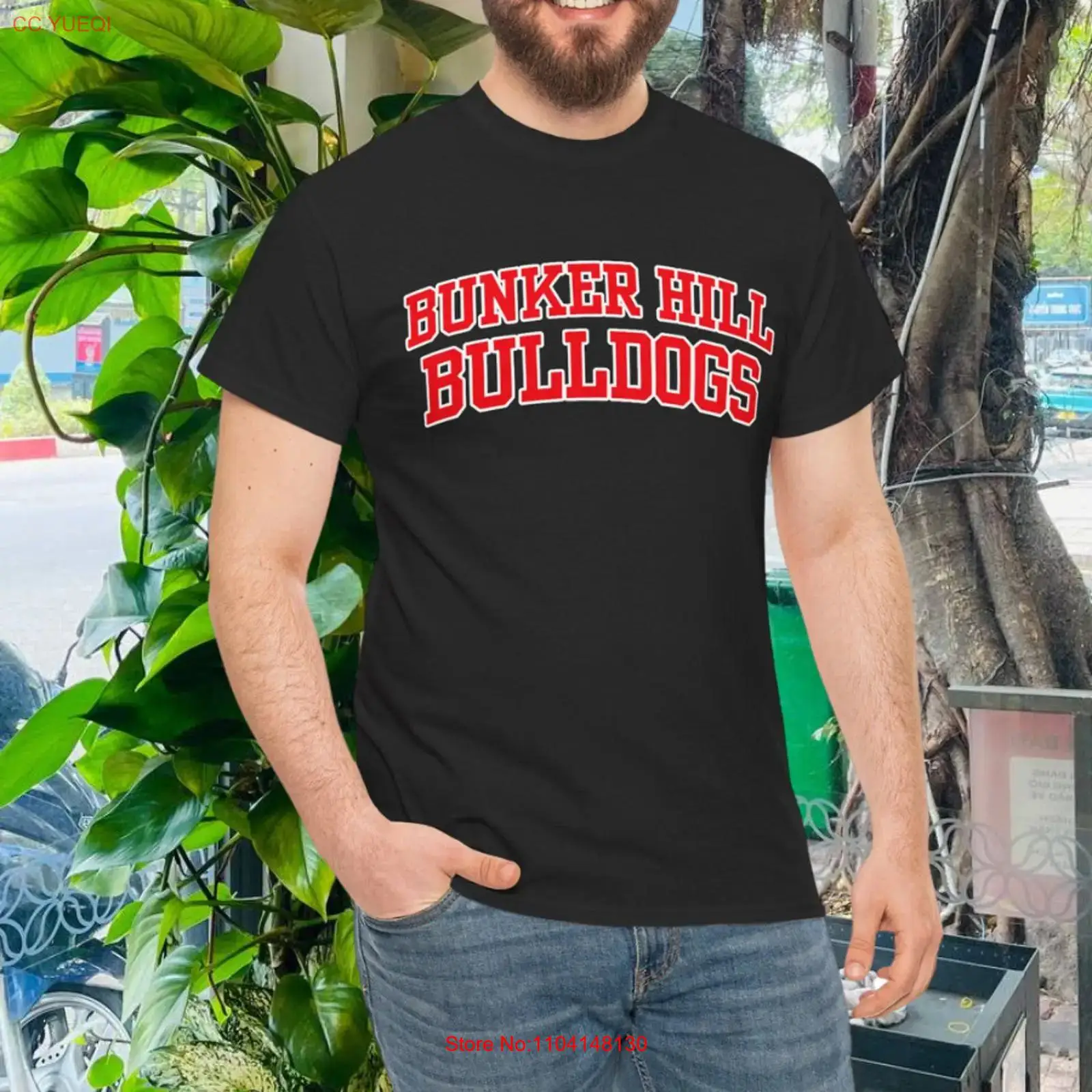 Vintage Fashion Community - Bunker Hill Community College Sportfankleding T-shirt