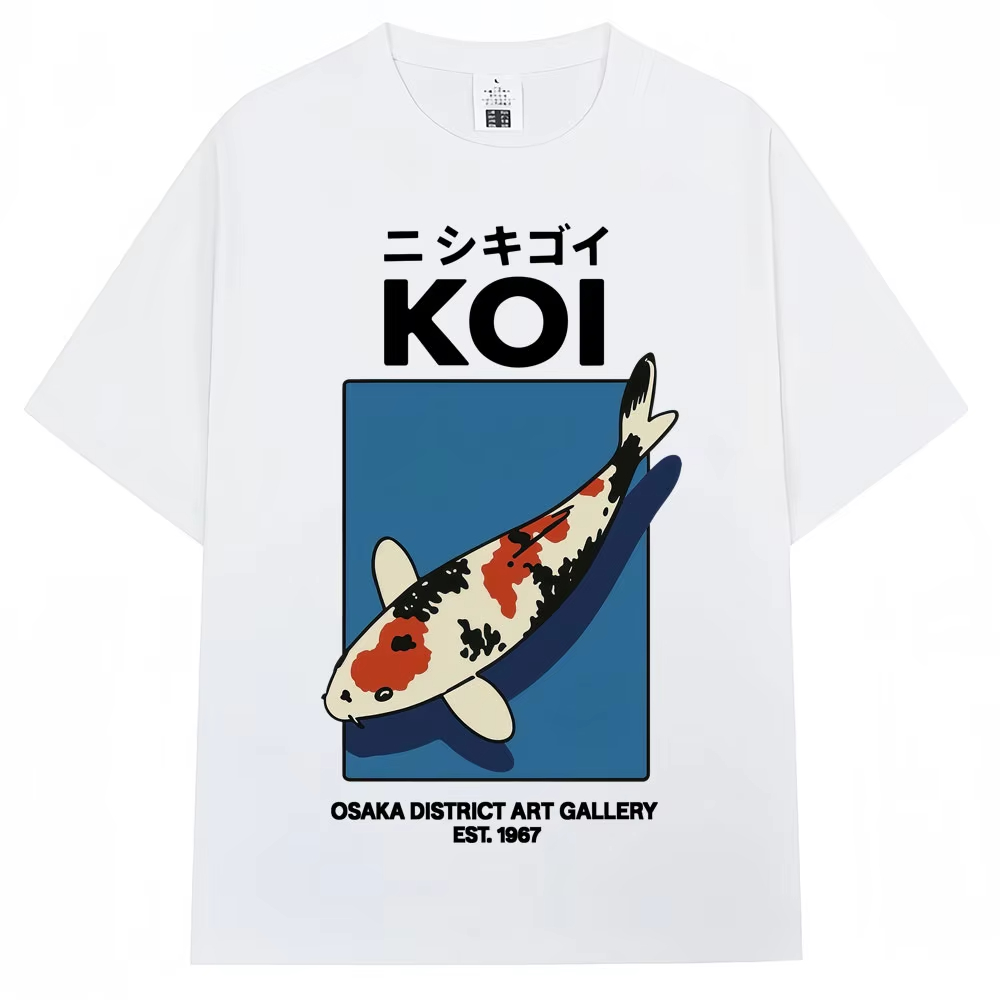 Vintage Fashion In Tokyo - Japanse Fuji Dragon Yakuza Tokyo Koi