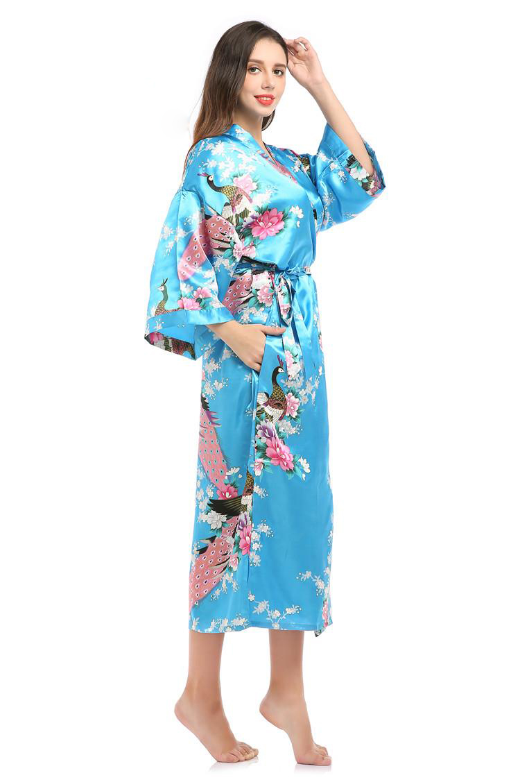 Vintage Fashion In Tokyo - Japans kostuum bad bloemen pauw jurk