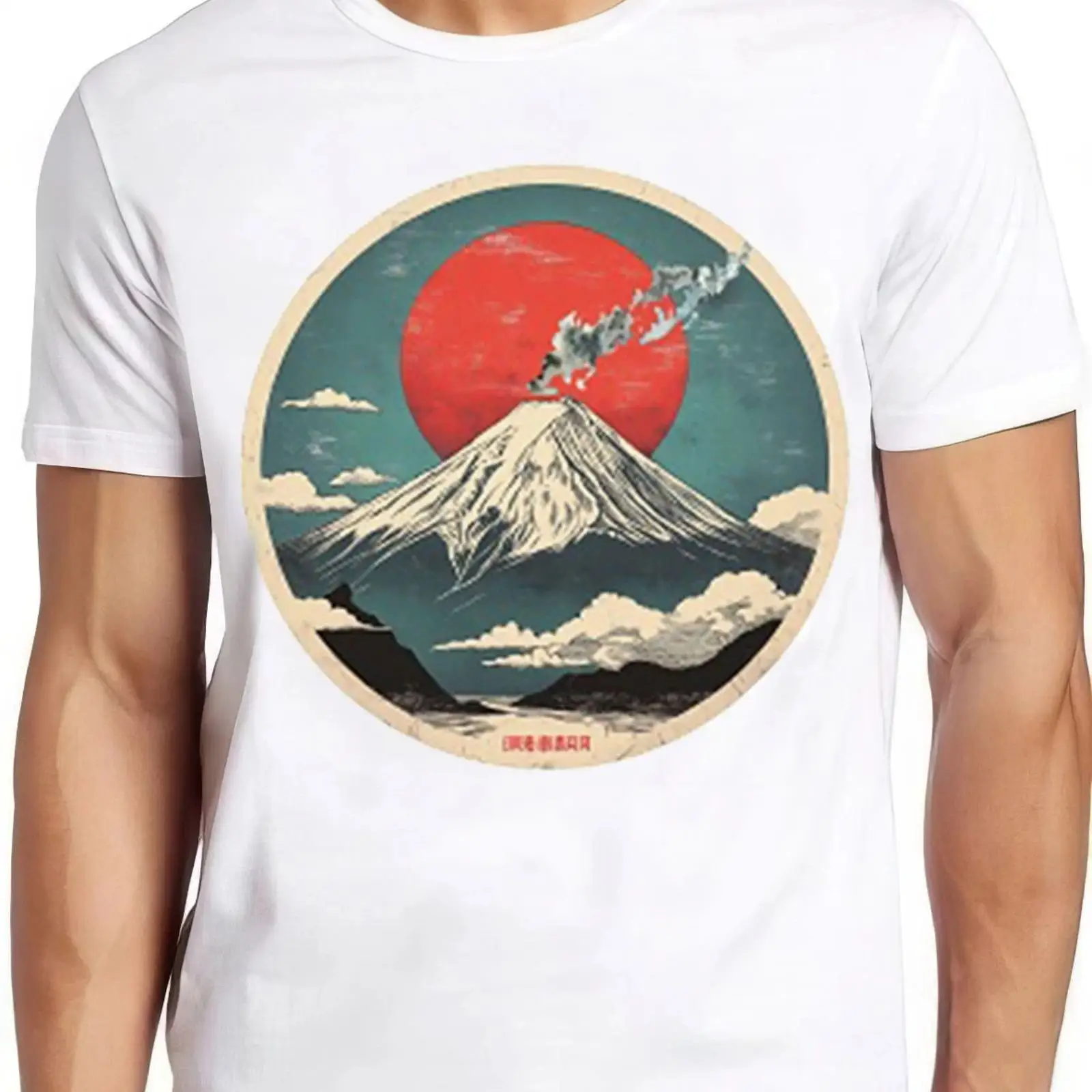 Vintage Fashion In Tokyo - Fuji T-shirt san Mount Japan Iconische