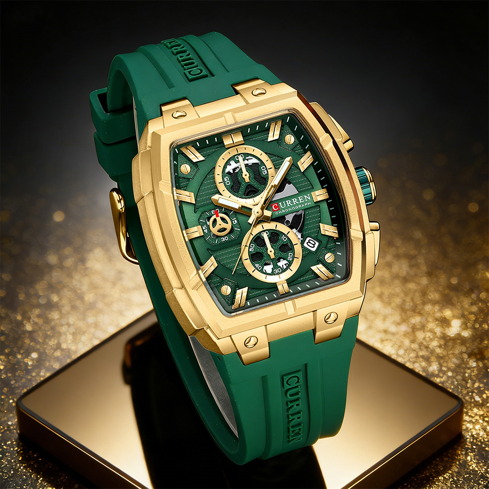 Vintage Fashion Enthusiasts - CURREN Luxe vintage horloge voor heren,