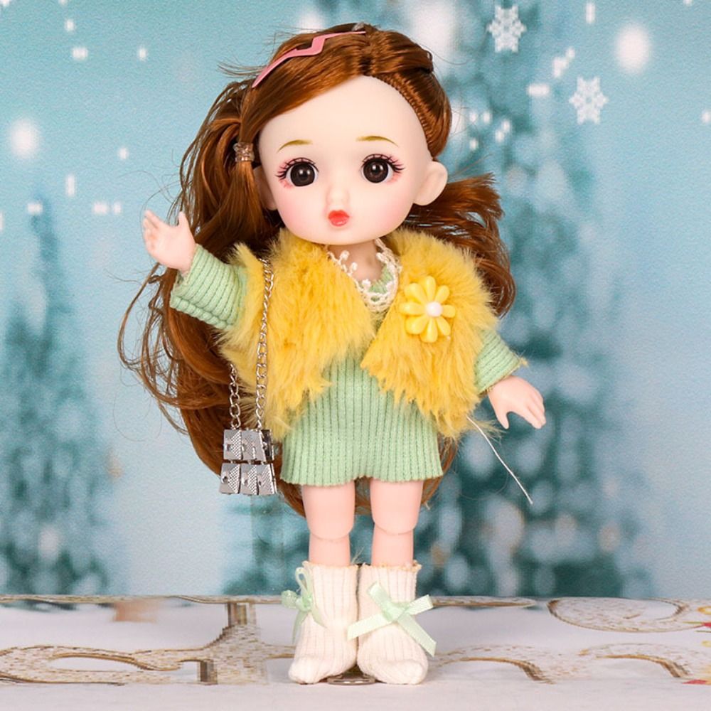 Vintage Fashion Doll - Volledige set pop grote ogen 16