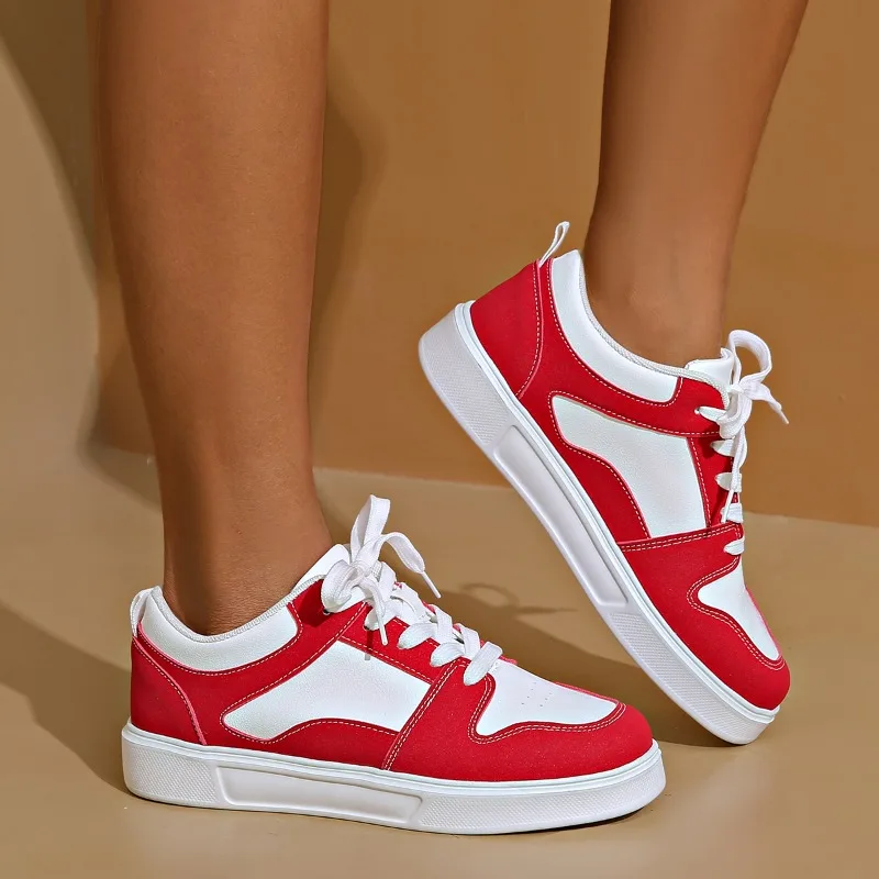 Vans Shoes Old Skool - 2024 Wit Rood Sport Skate Schoenen