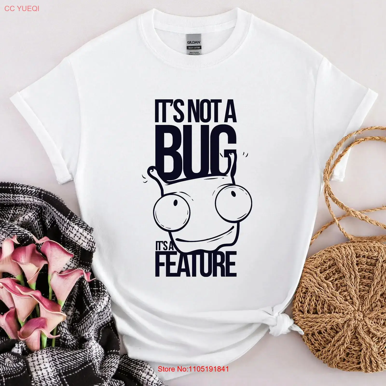 Vintage Fashion Bug - Gamer shirt het is geen bug-functie