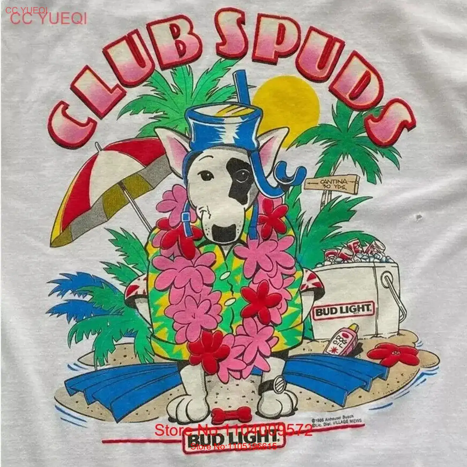 Vintage Fashion Club - Jaren '80 Club Spuds T-shirt Mackenzie