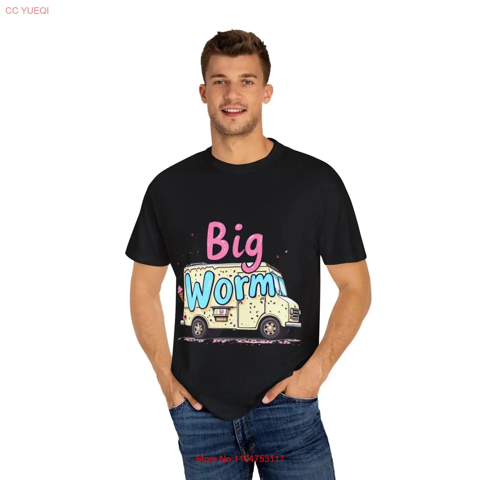 Grillig ijsjeswagen T-shirt Bi - Vintage Vibes Fashion recensie en prijs