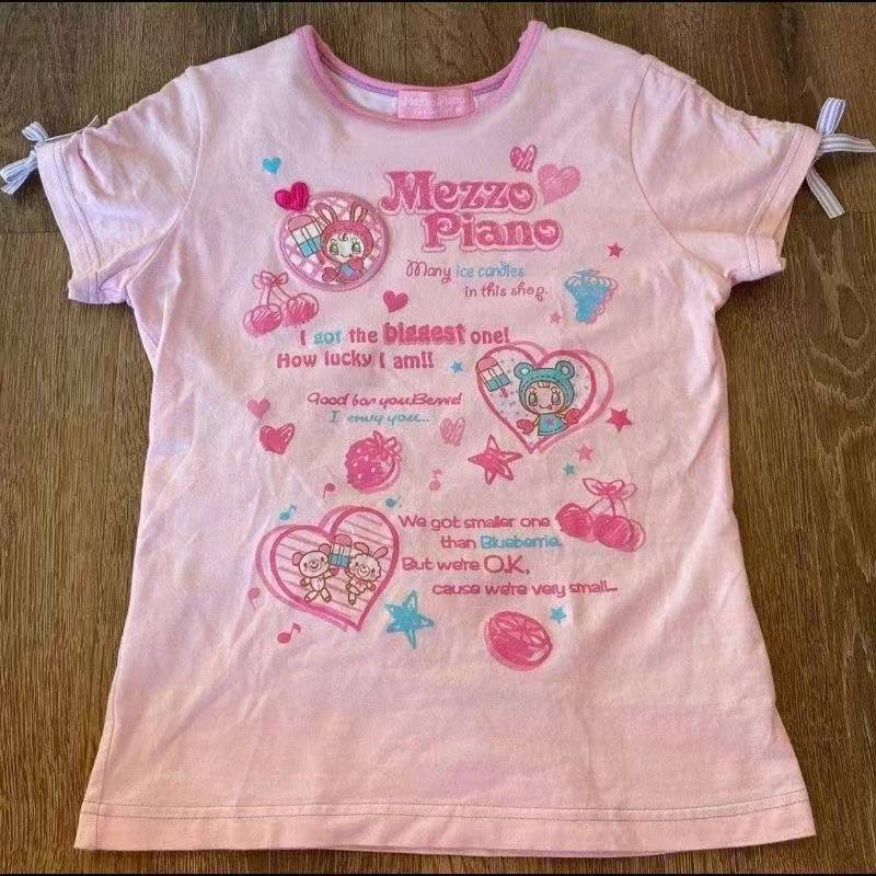 Vintage Kawaii schattige T-shi - Vintage Y2K recensie en prijs
