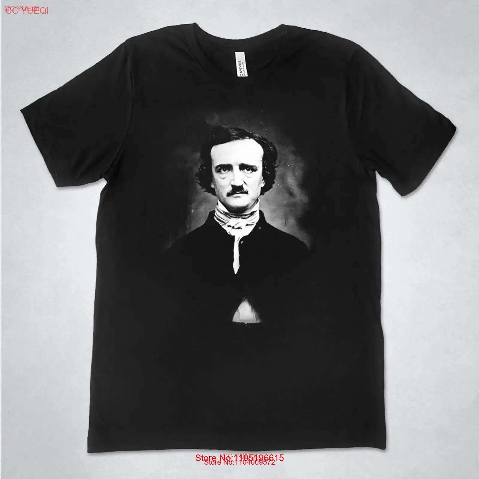 Edgar Allan Poe shirt portretf - Vintage Fashion Knitwear recensie en prijs