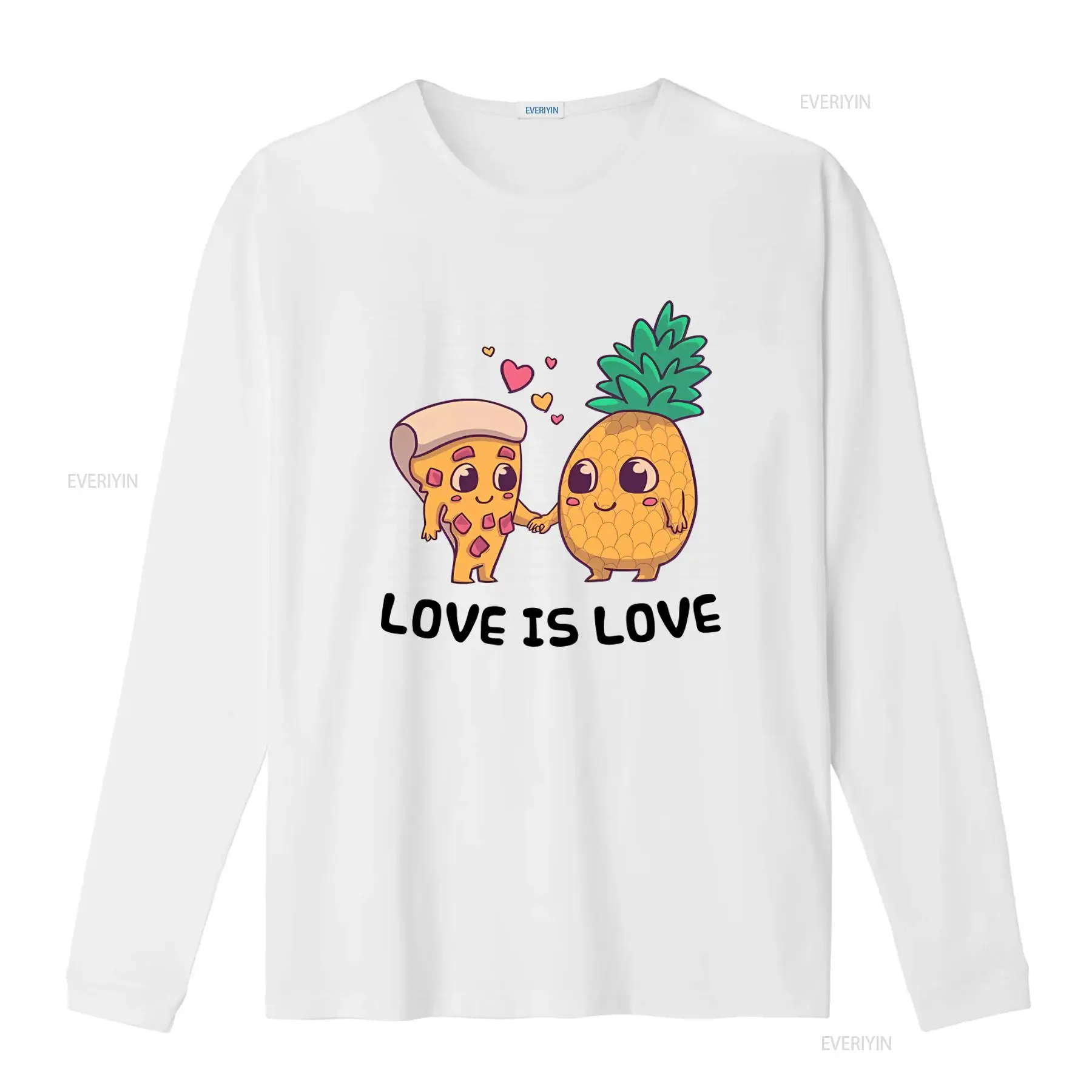 Leuke ananas pizza T-shirt gra - Vintage Fashion Community recensie en prijs