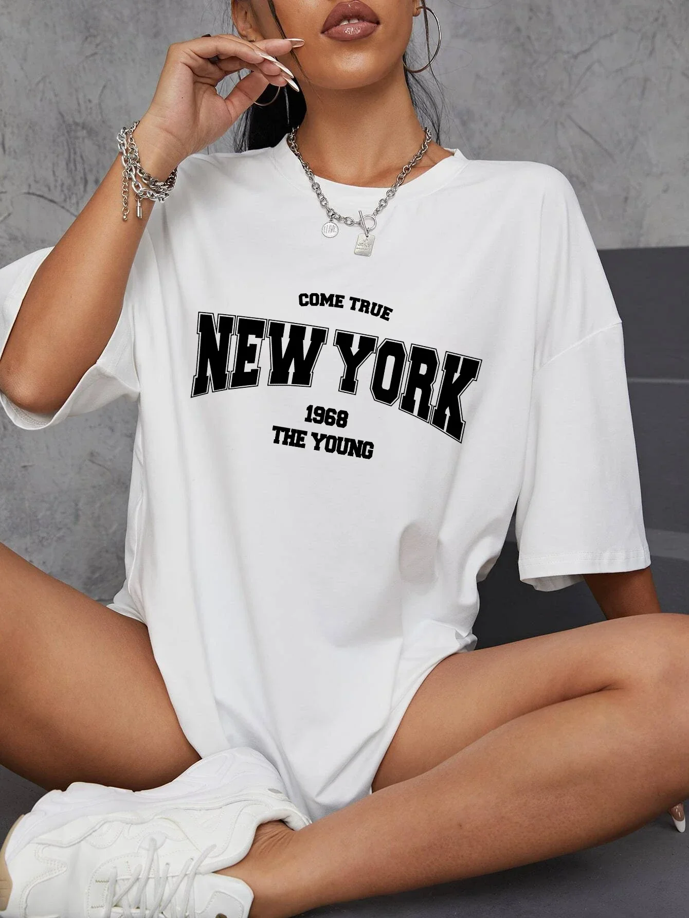 Vintage 1968 New York grafisch - Vintage Fashion York recensie en prijs