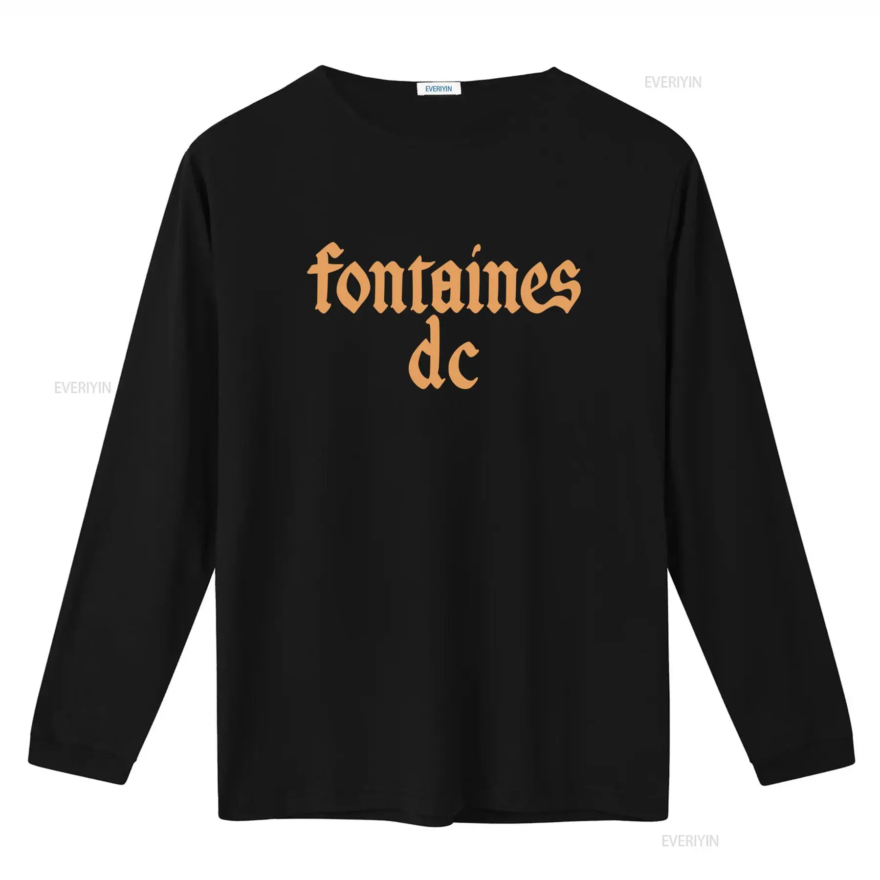 Fontaines D C 'Gothic Logo' zw - Vintage Fashion Knitwear recensie en prijs