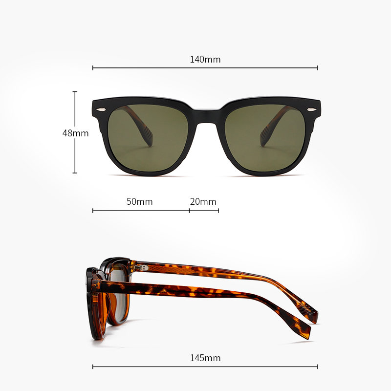 Fashion zonnebril man clip op  - Vintage Fashion Enthusiasts recensie en prijs