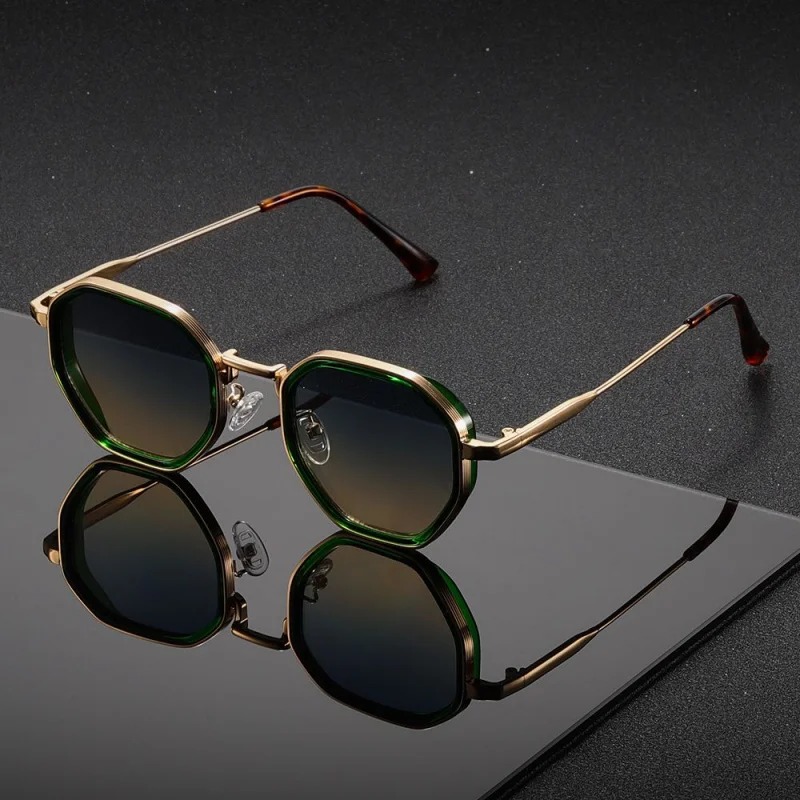 1 paar unisex ronde metalen mo - Vintage Fashion Enthusiasts recensie en prijs
