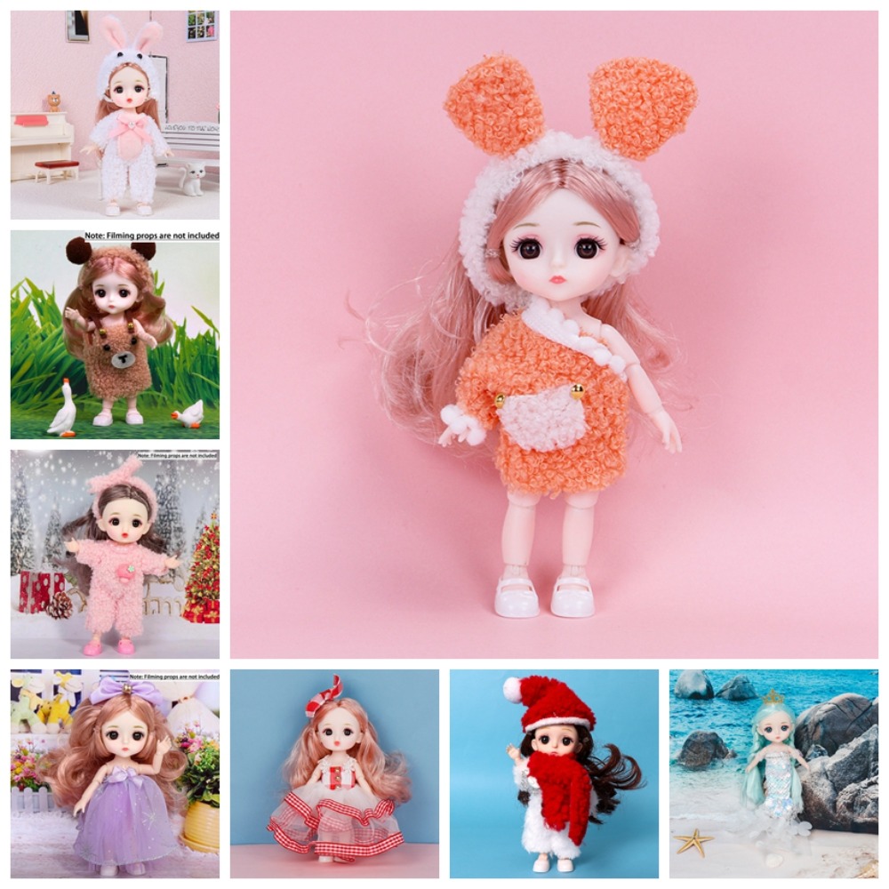 Volledige set pop grote ogen 1 - Vintage Fashion Doll recensie en prijs