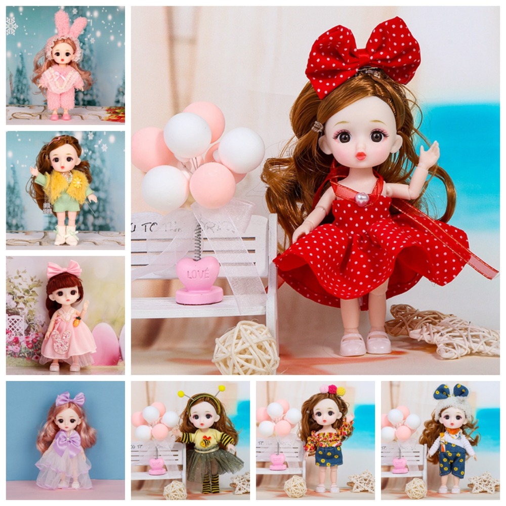 Volledige set pop grote ogen 1 - Vintage Fashion Doll recensie en prijs