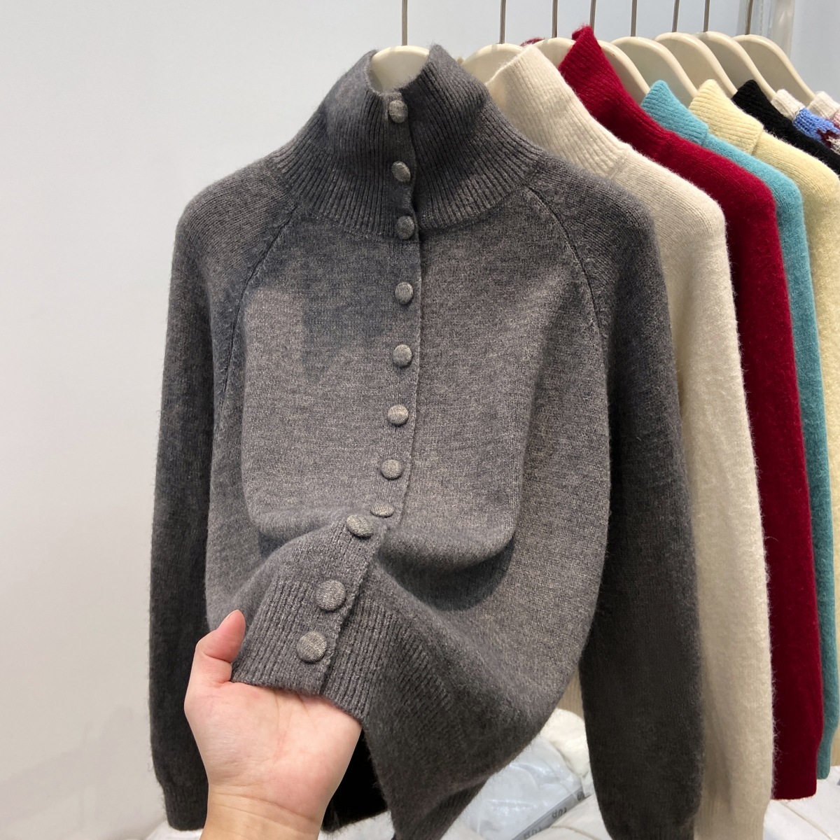 Nieuwe Solid Candy Dames Gebre - Turtleneck Knit 90S recensie en prijs