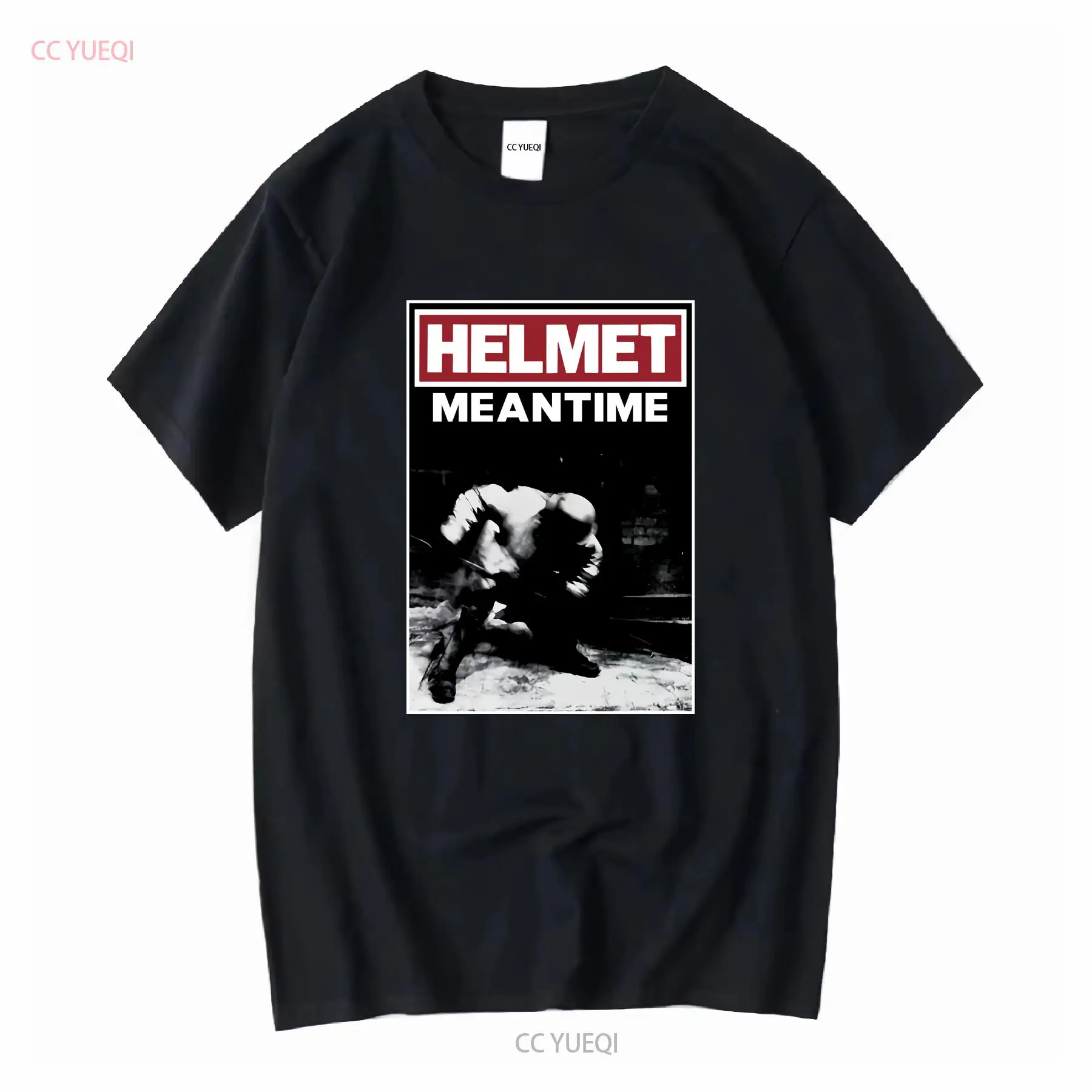 Helm Meantime T-shirt rockband - Vintage Fashion Knitwear recensie en prijs