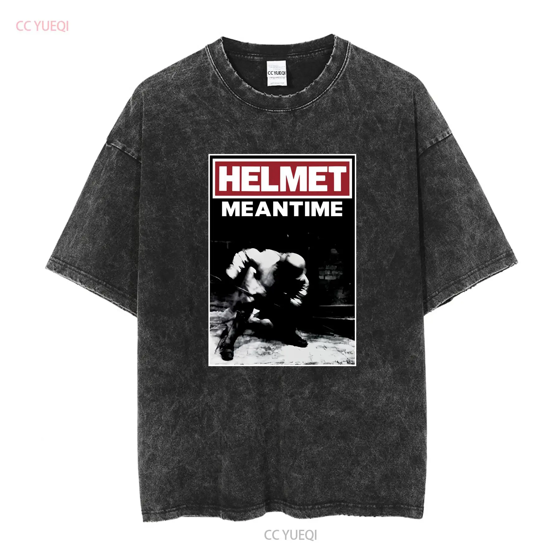 Helm Meantime T-shirt rockband - Vintage Fashion Knitwear recensie en prijs