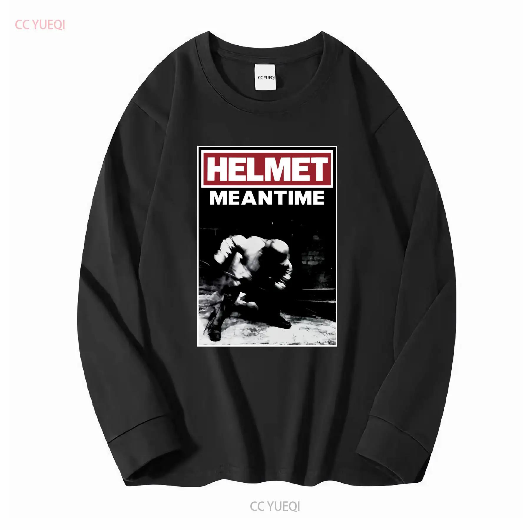 Helm Meantime T-shirt rockband - Vintage Fashion Knitwear recensie en prijs