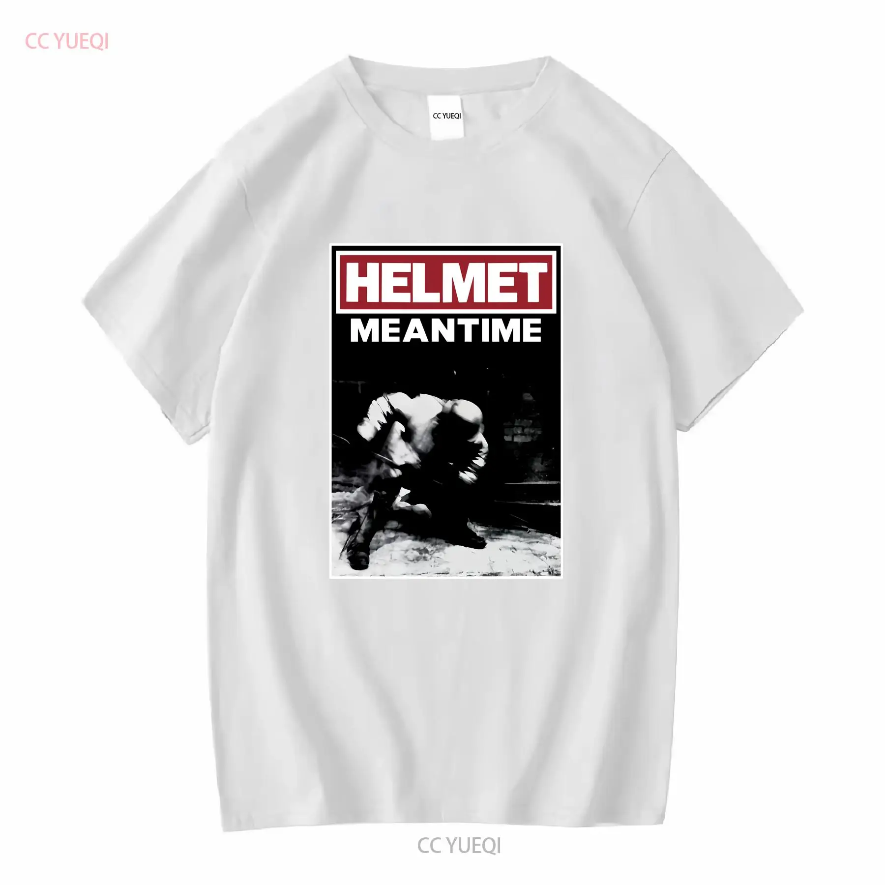 Helm Meantime T-shirt rockband - Vintage Fashion Knitwear recensie en prijs