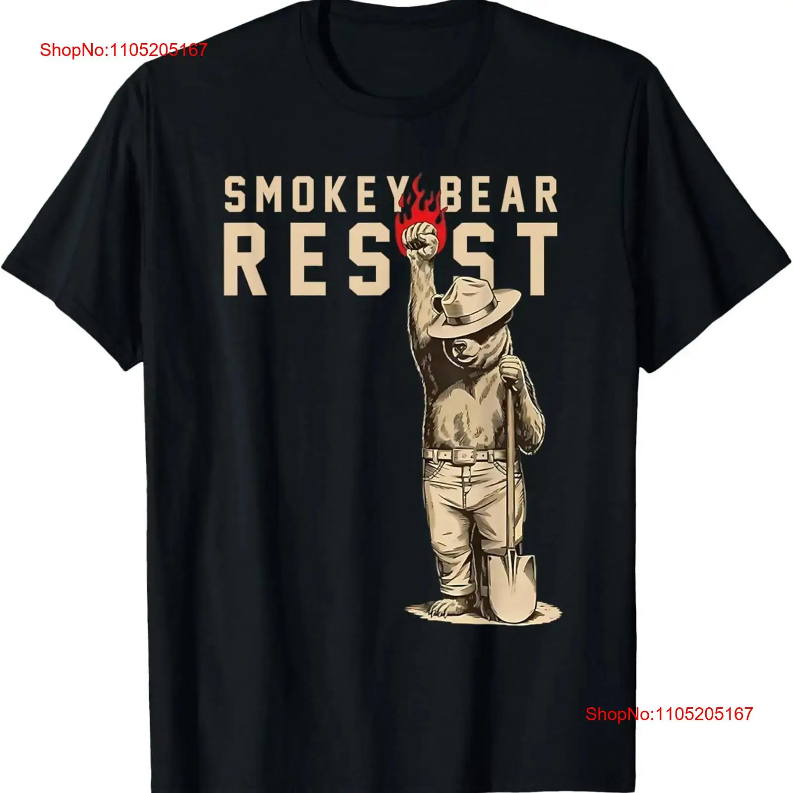 Smokey Bear Resist Statement R - Vintage Vibes Fashion recensie en prijs