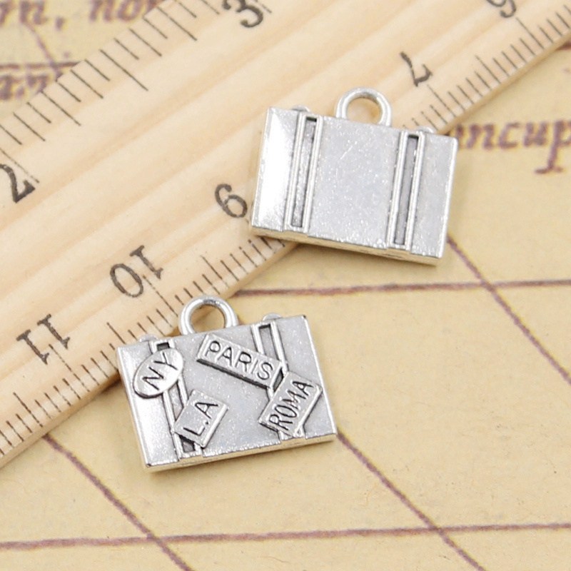 10 Pcs Charms Reistassen New Y - Vintage Fashion York recensie en prijs