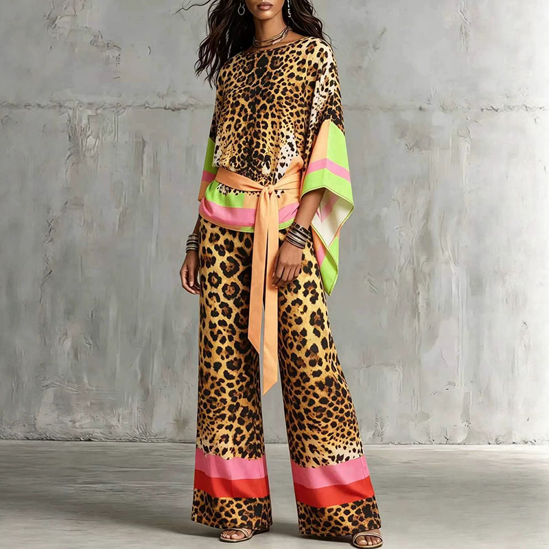 Retro luipaardprint los zomerp - Vintage Fashion Retro Outfit recensie en prijs