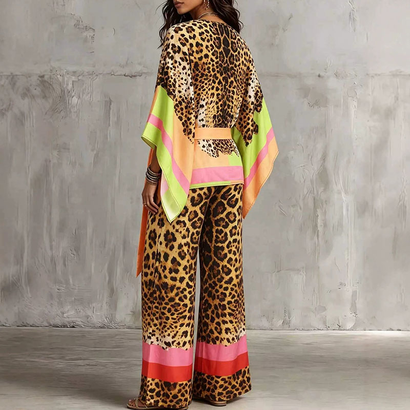 Retro luipaardprint los zomerp - Vintage Fashion Retro Outfit recensie en prijs