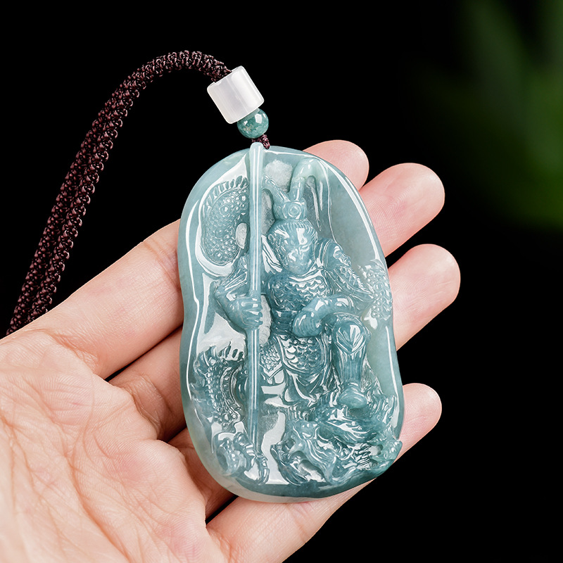 Birmese Jadeïet Monkey King ha - Usa Vintage Fashion recensie en prijs